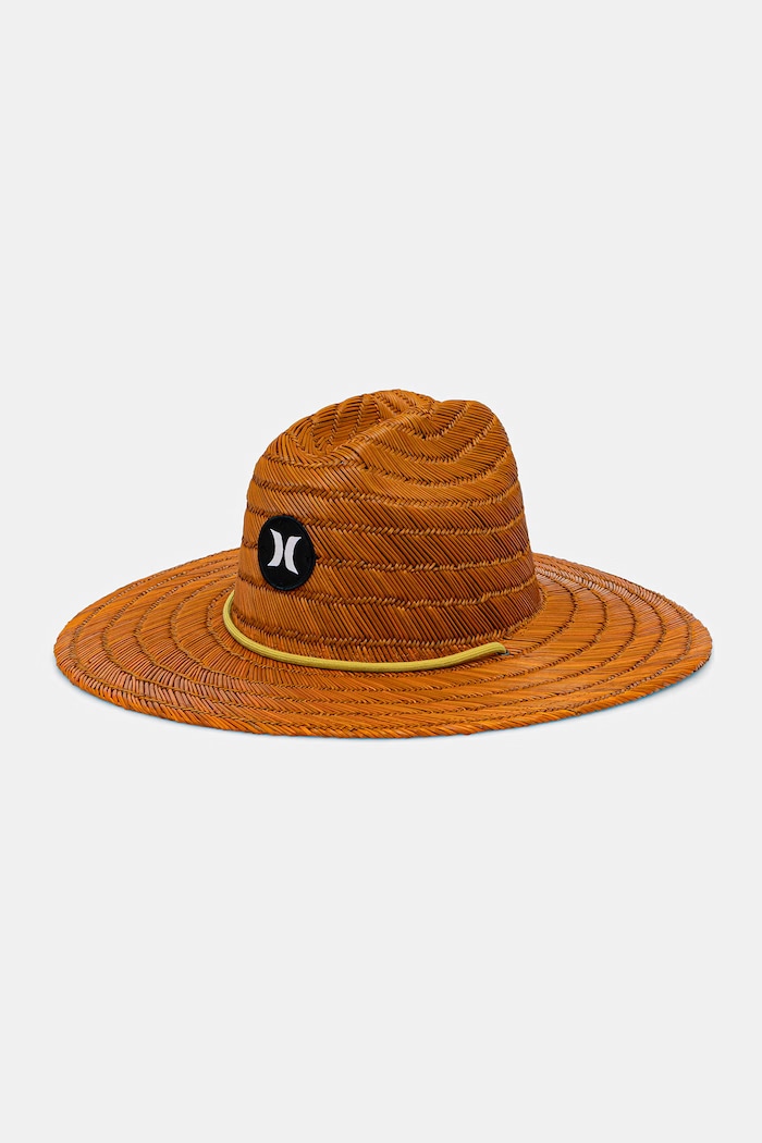 Hurley Klobuk s širokim robom moški rjava HIHM0018