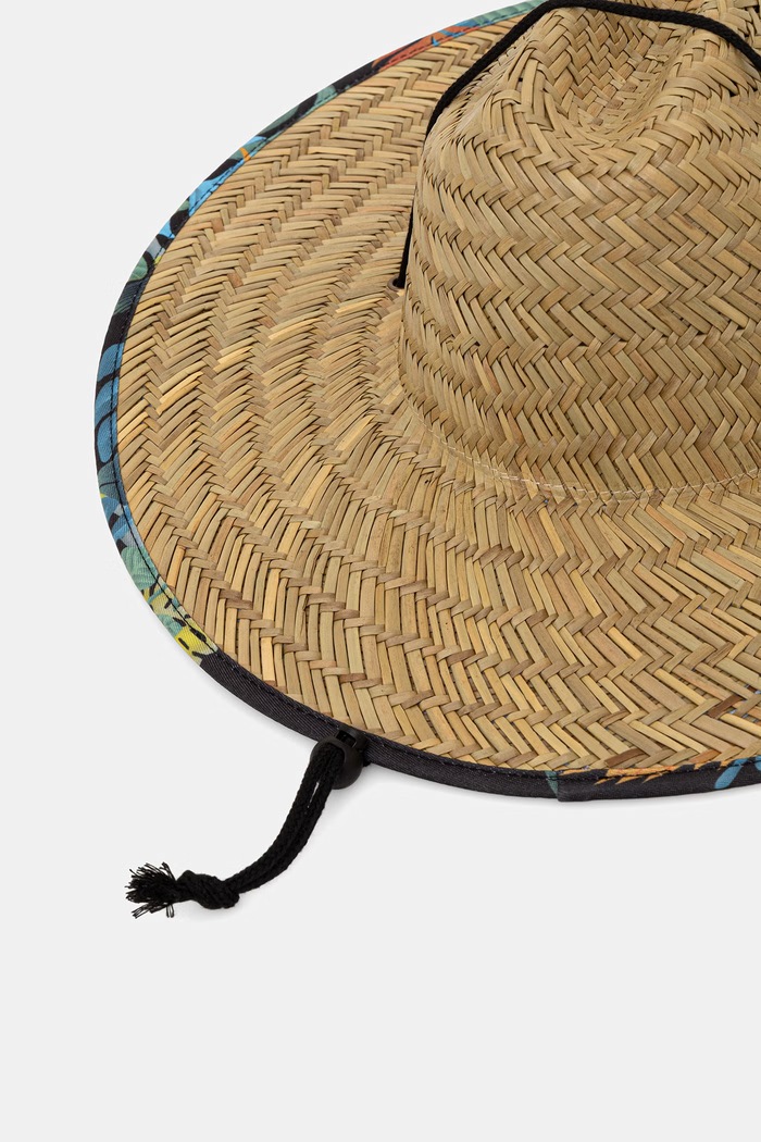 Hurley Pălărie de paie bărbați bej HIHM0227