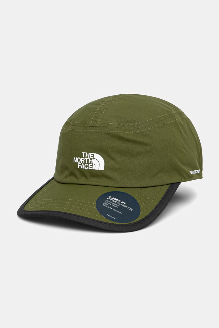 The North Face moška kapa s šiltom ANTORA RAIN zelena NF0A8A28DIW1