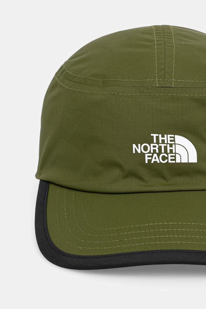 The North Face moška kapa s šiltom ANTORA RAIN NF0A8A28DIW1 zelena SS26