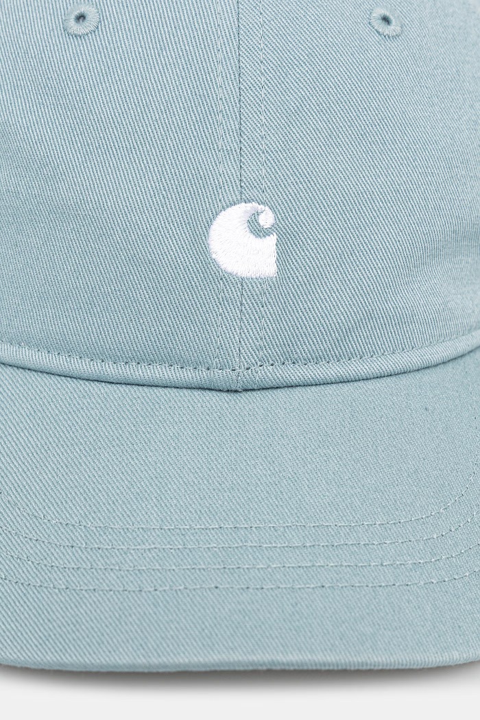 Carhartt WIP Madison Logo Cap καπέλο με γείσο ντένιμ Ανδρικό I036730.3M8XX μπλε SS26