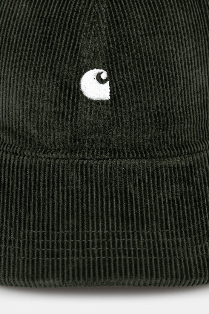 Carhartt WIP Harlem Cap καπέλο με γείσο κοτλέ Ανδρικό I036729.3DEXX πράσινο SS26