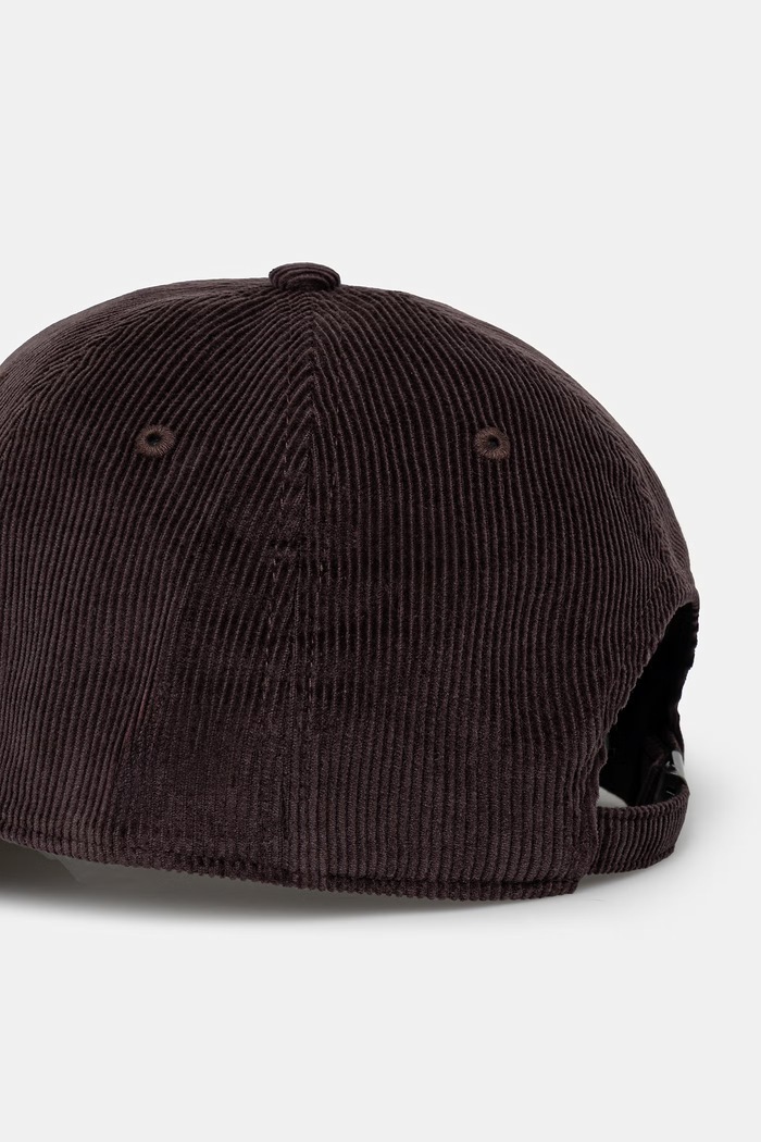 Αξεσουάρ Carhartt WIP Harlem Cap καπέλο μπέιζμπολ κοτλέ Ανδρικό I036729.3M6XX καφέ