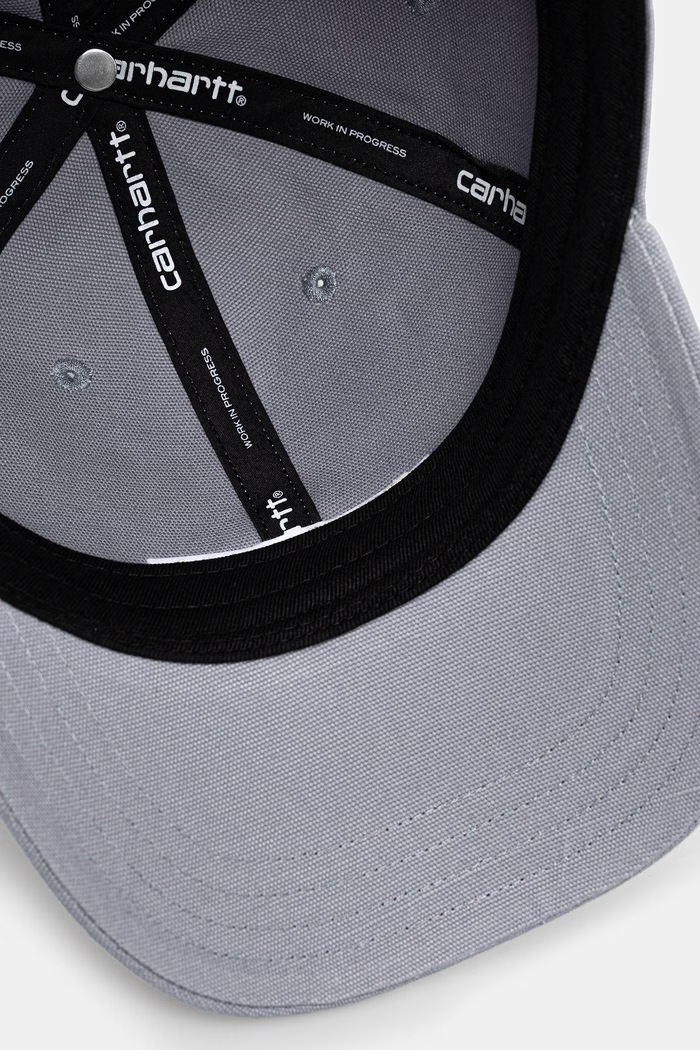 Carhartt WIP Canvas Script Cap καπέλο μπέιζμπολ βαμβακερό ανδρικό μπλε I028876.1SFXX