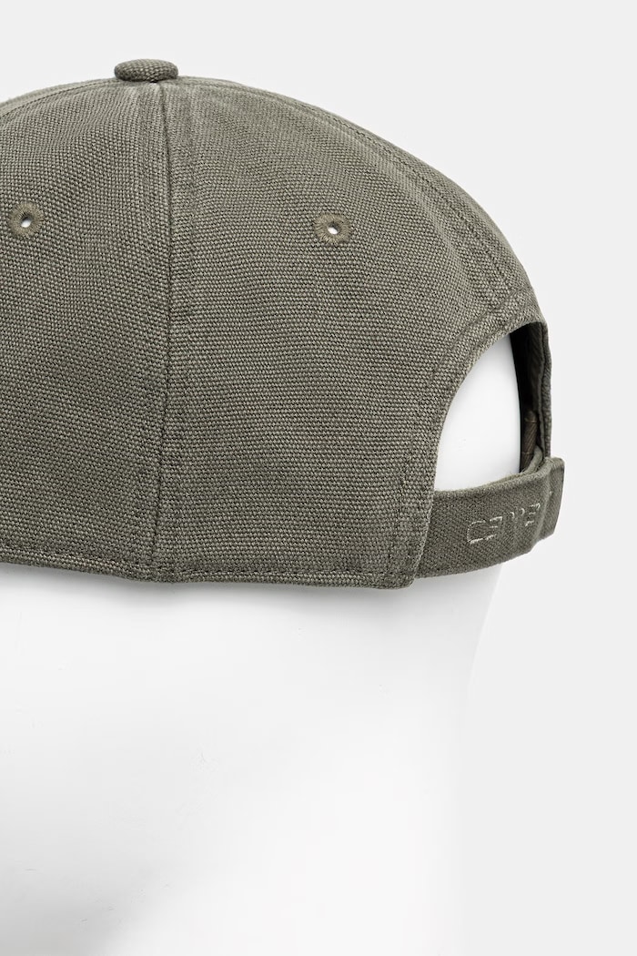 Αξεσουάρ Carhartt WIP Canvas Cap καπέλο μπέιζμπολ βαμβακερό ανδρικό I036654.1106 πράσινο