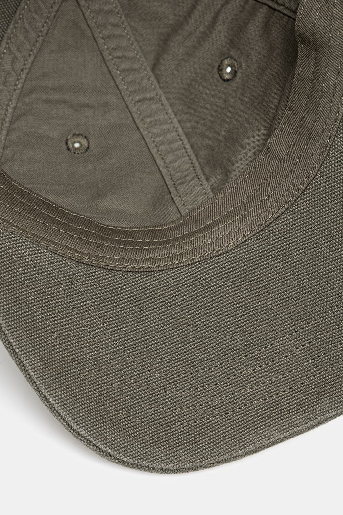 Carhartt WIP Canvas Cap καπέλο μπέιζμπολ βαμβακερό ανδρικό πράσινο I036654.1106
