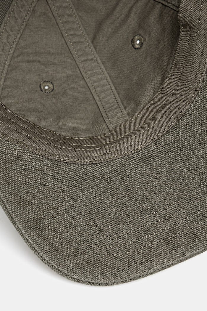 Carhartt WIP Canvas Cap καπέλο μπέιζμπολ βαμβακερό ανδρικό πράσινο I036654.1106