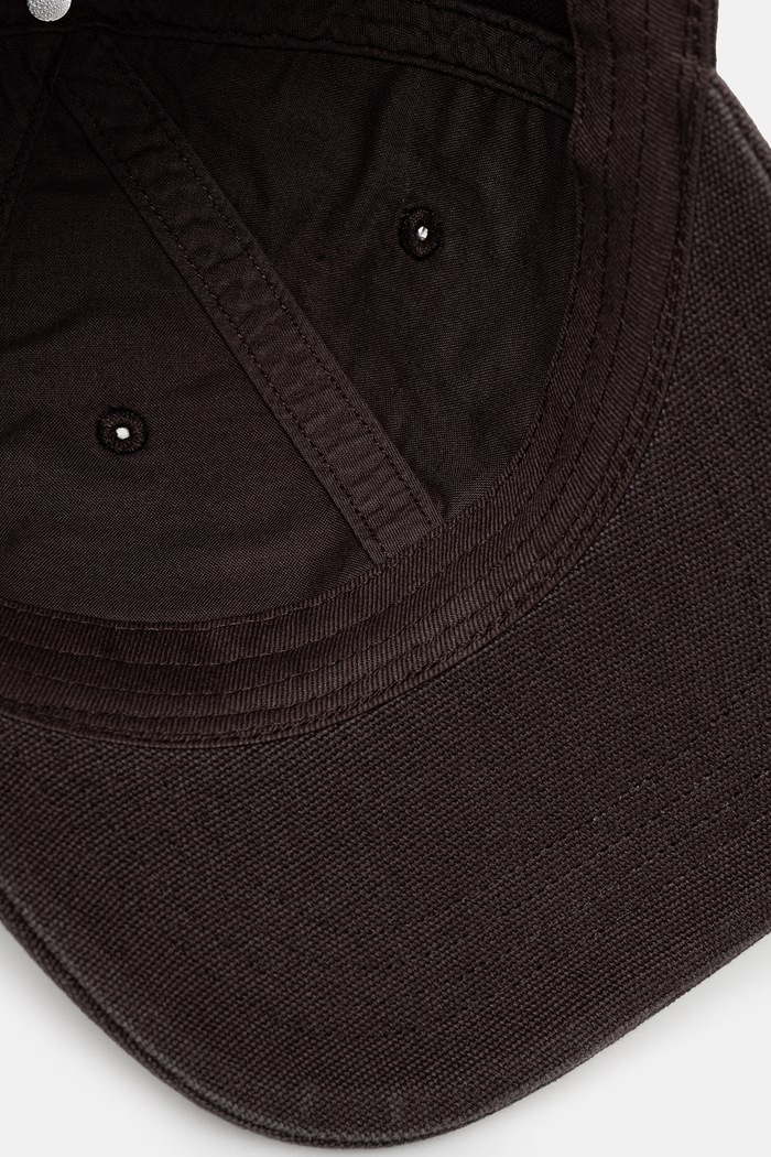 Carhartt WIP Canvas Cap καπέλο μπέιζμπολ βαμβακερό Ανδρικό καφέ I036654.3IS06