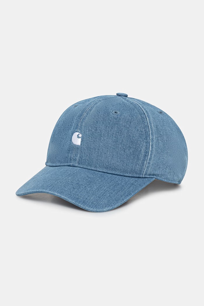 Carhartt WIP Lucas Cap καπέλο με γείσο βαμβακερό ανδρικό μπλε I036364.135