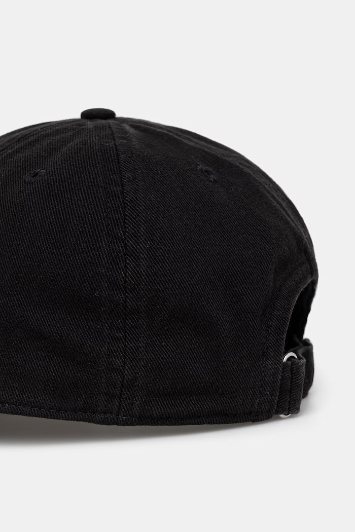 Αξεσουάρ Carhartt WIP Heart Metal Cap καπέλο μπέιζμπολ βαμβακερό ανδρικό I036302.0M4XX μαύρο