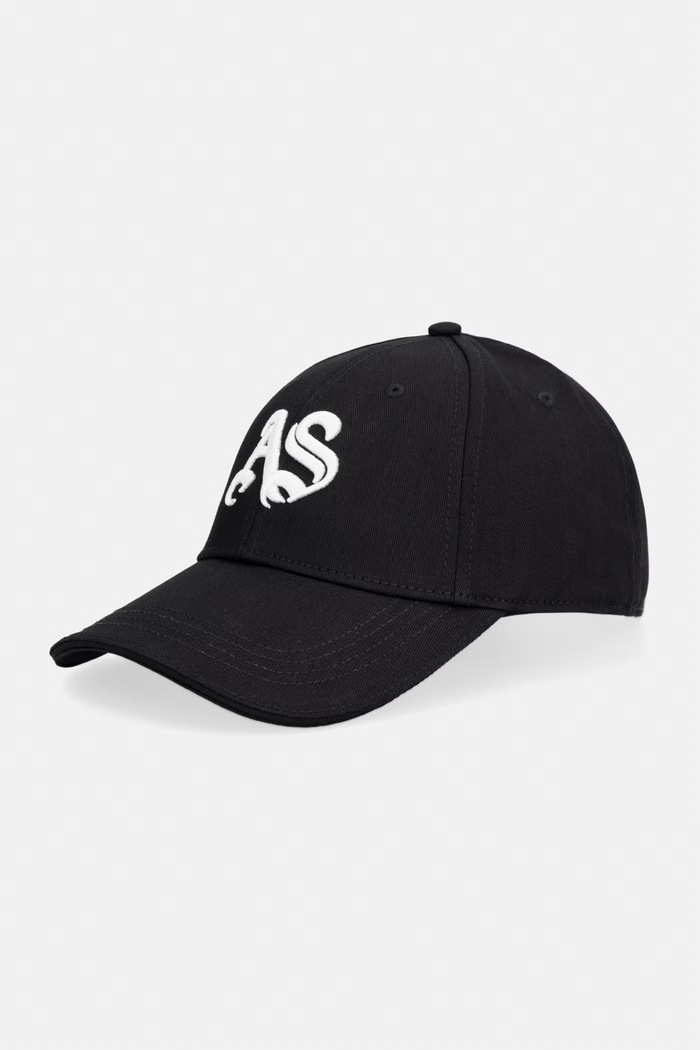AllSaints șapcă pentru bărbați, din bumbac negru 29M009XE