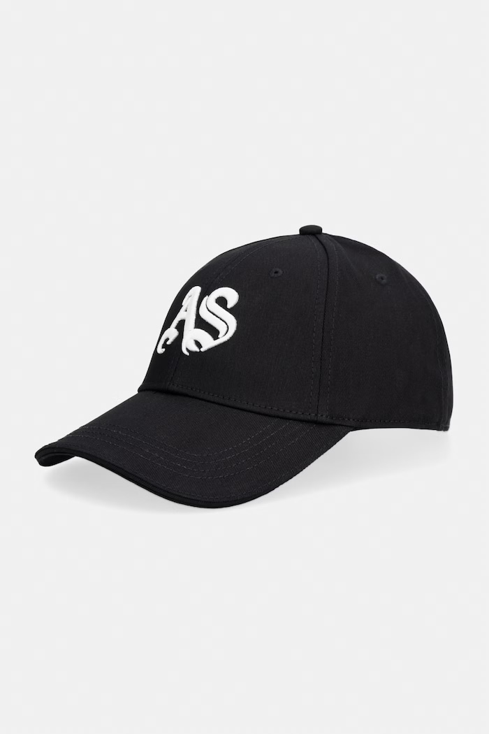 AllSaints șapcă pentru bărbați, din bumbac negru 29M009XE