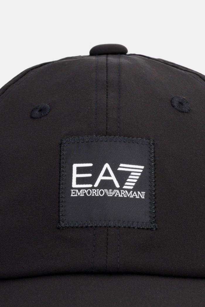 EA7 Emporio Armani czapka bejsbolówka AF24754.7X000595 czarny SS26