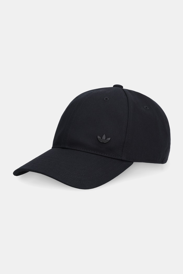 adidas Originals czapka z daszkiem bawełniana bawełna czarny KA4006
