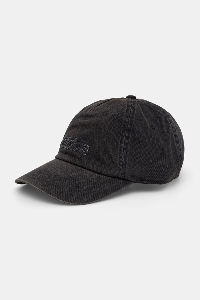 adidas șapcă de bumbac negru KB2105