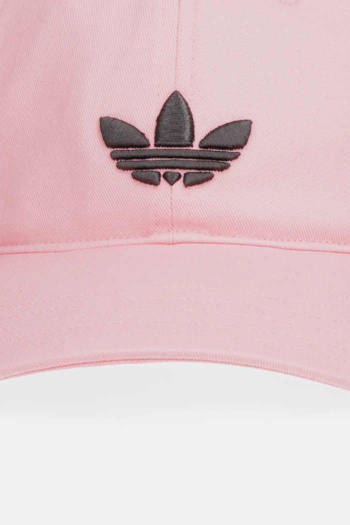 adidas Originals czapka z daszkiem bawełniana KC8034 różowy SS26