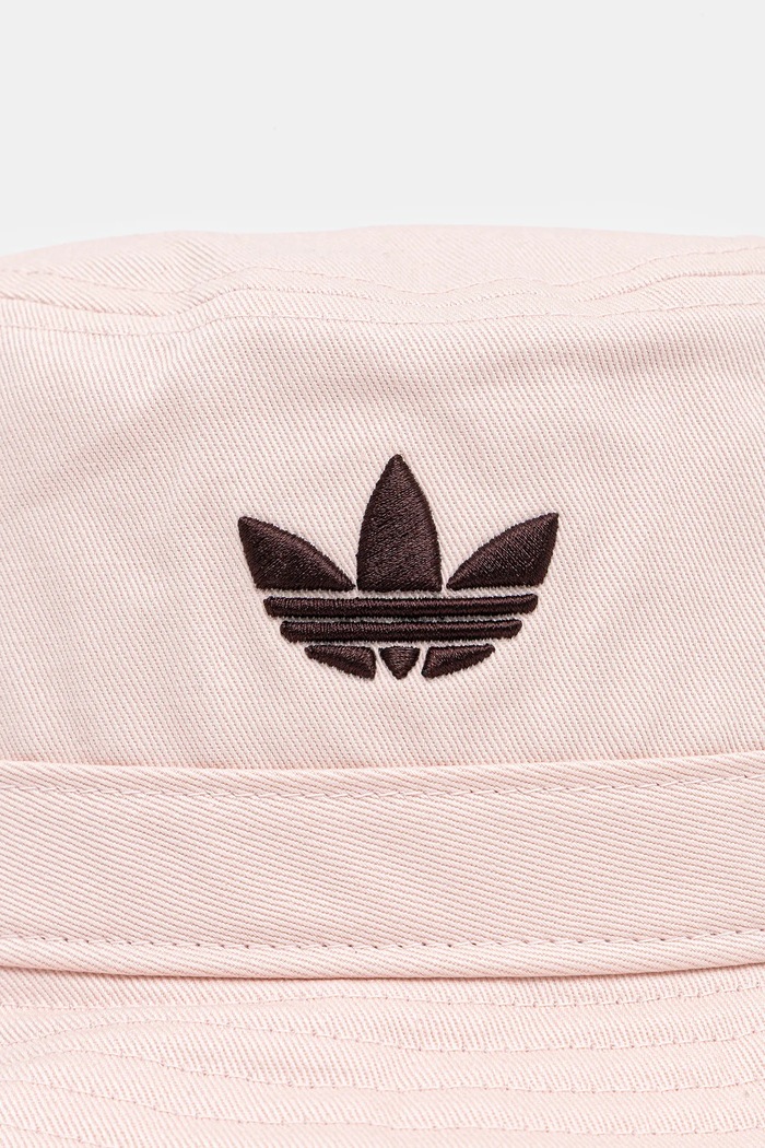 Doplnky Bavlnený klobúk adidas Originals Adicolor KC8052 ružová