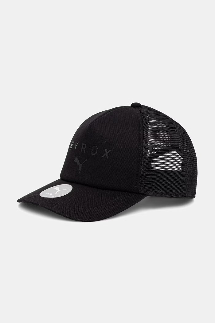 Puma czapka z daszkiem Trucker HYROX pozostałe czarny 026356