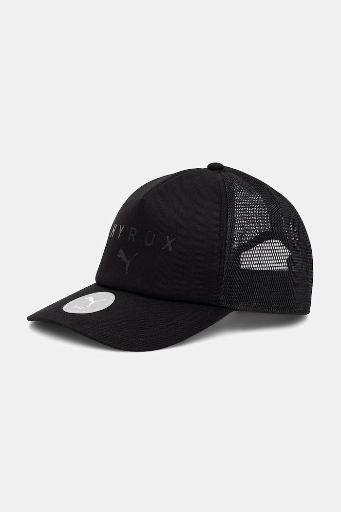 Puma czapka z daszkiem Trucker HYROX pozostałe czarny 026356