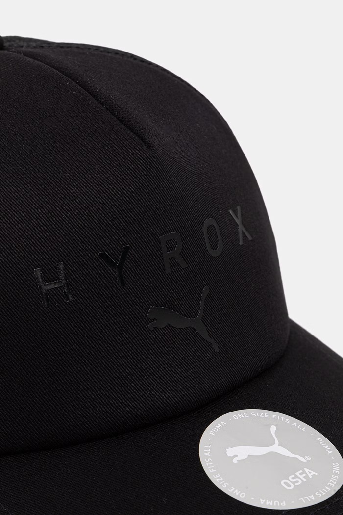 Akcesoria Puma czapka z daszkiem Trucker HYROX 026356 czarny