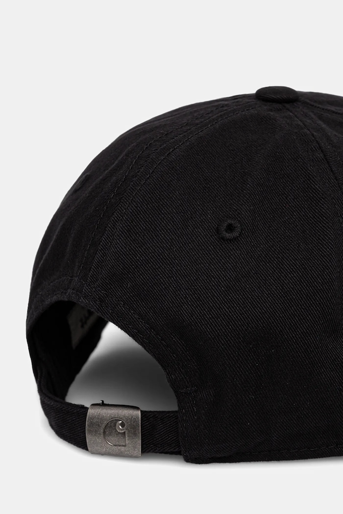 Αξεσουάρ Βαμβακερό καπέλο του μπέιζμπολ Carhartt WIP Madison Logo Cap I036730.0D2XX μαύρο