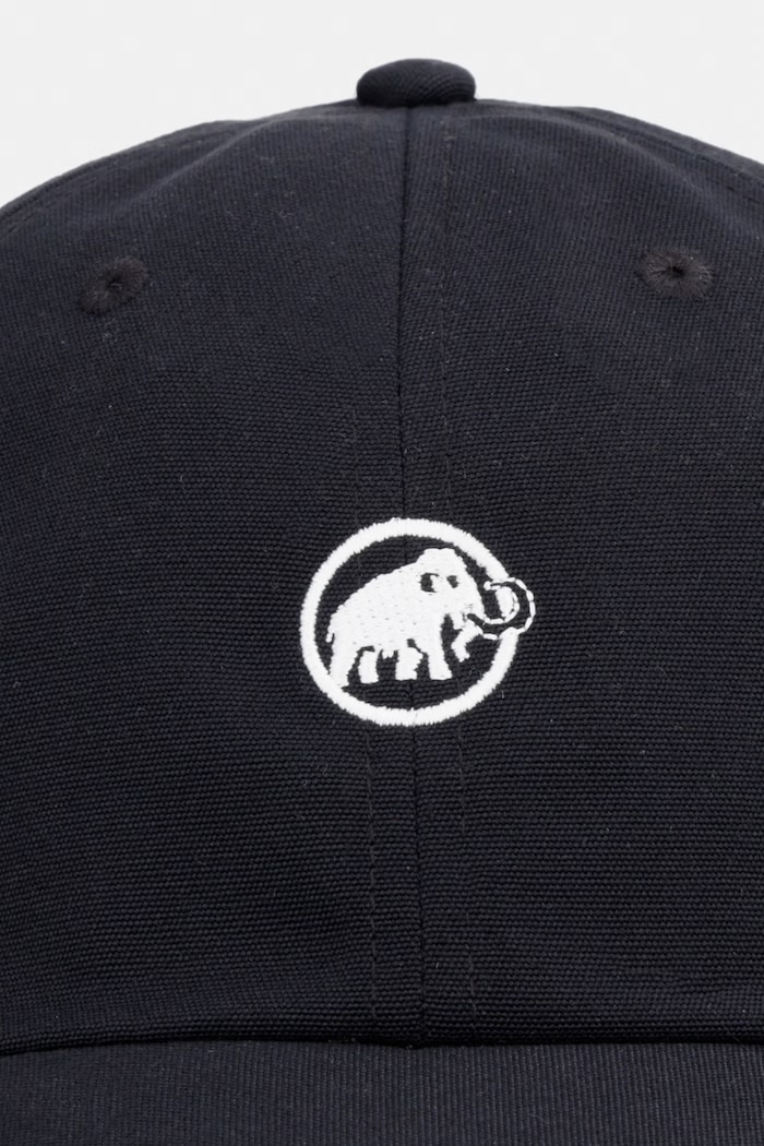 Mammut czapka z daszkiem 1191.00052 czarny SS26