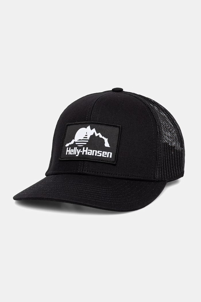 Helly Hansen šiltovka trucker čierna 67645
