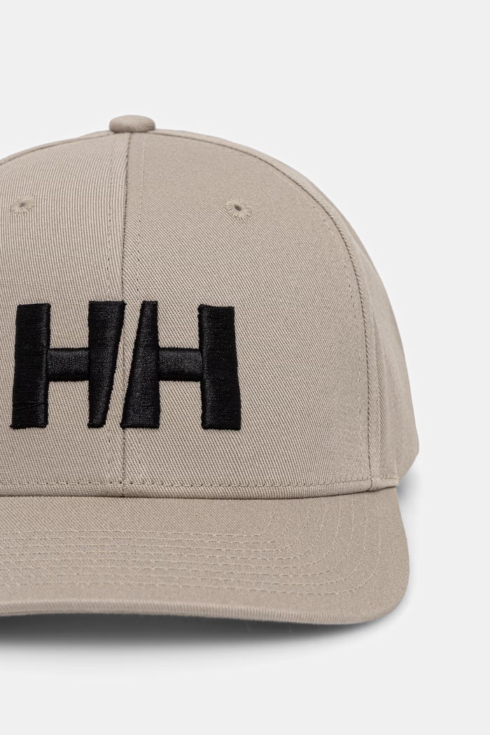 Helly Hansen șapcă de baseball din bumbac 67648 bej SS26