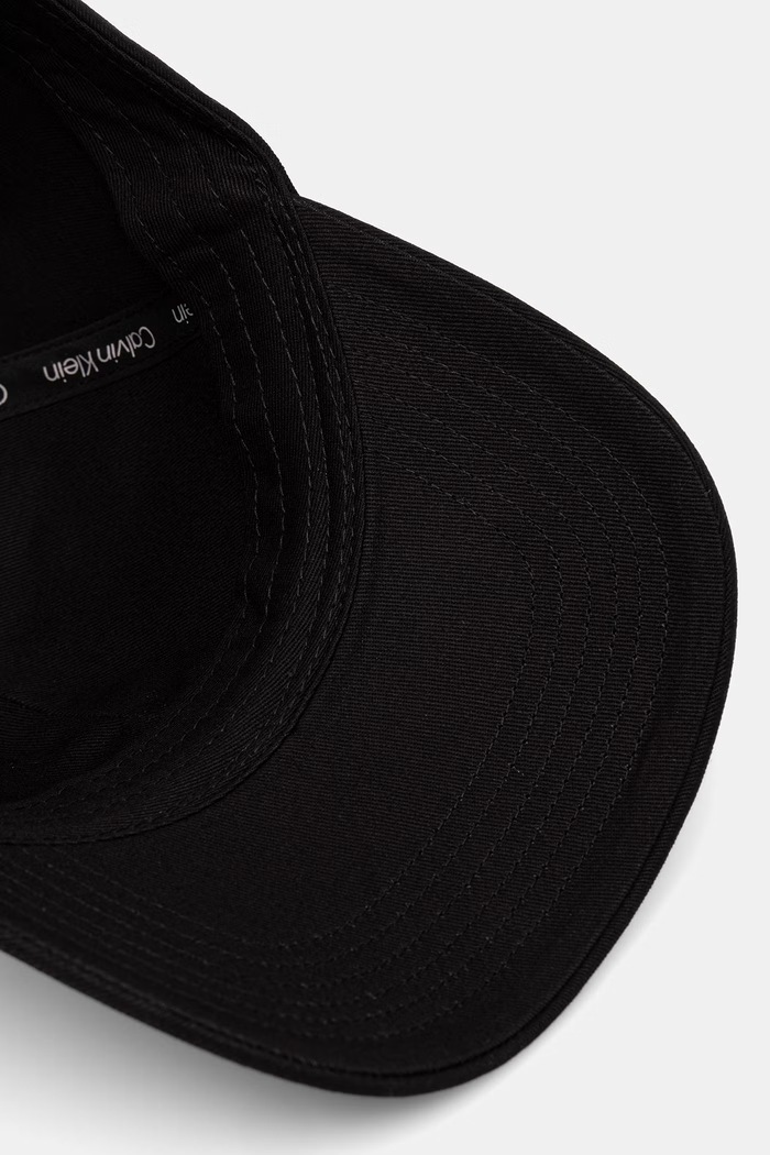 Calvin Klein kšiltovka bavlněná černá LV04D5083G