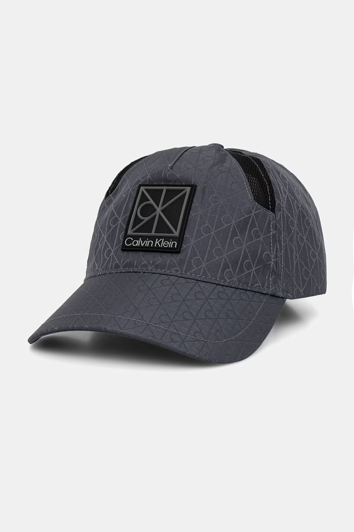 Calvin Klein kšiltovka námořnická modř LV04D5086G