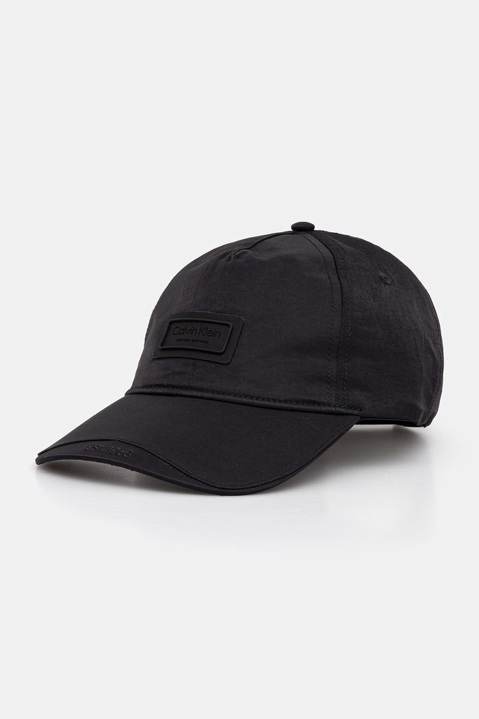Calvin Klein Καπέλο με γείσο μαύρο LV04D5087G