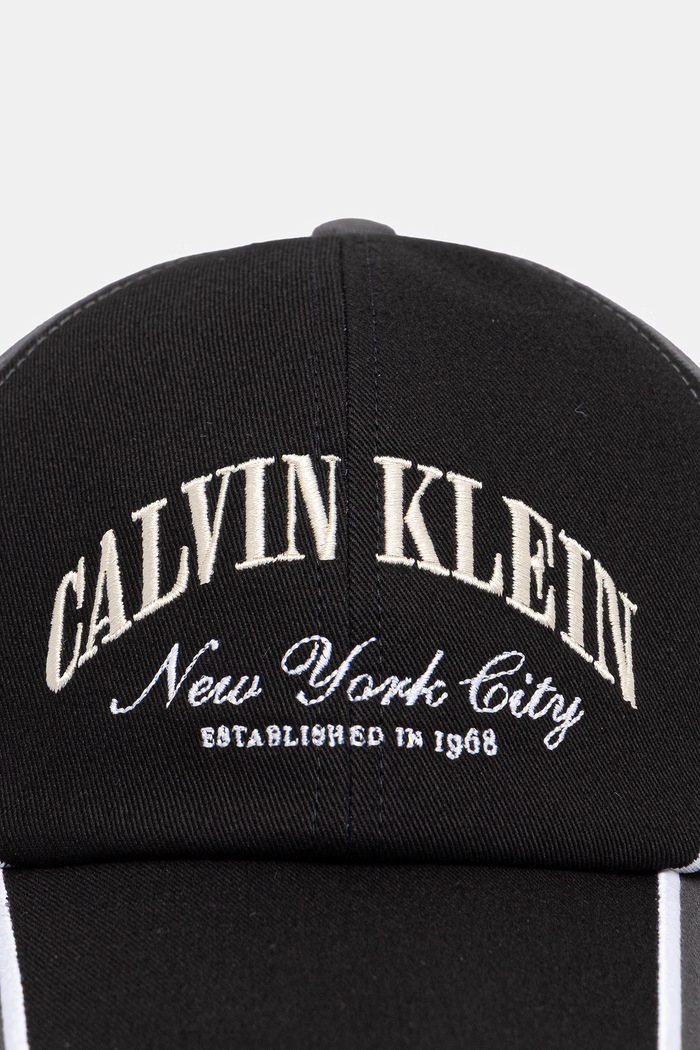 Calvin Klein Pamut siltes sapka LV04D5088G fekete SS26