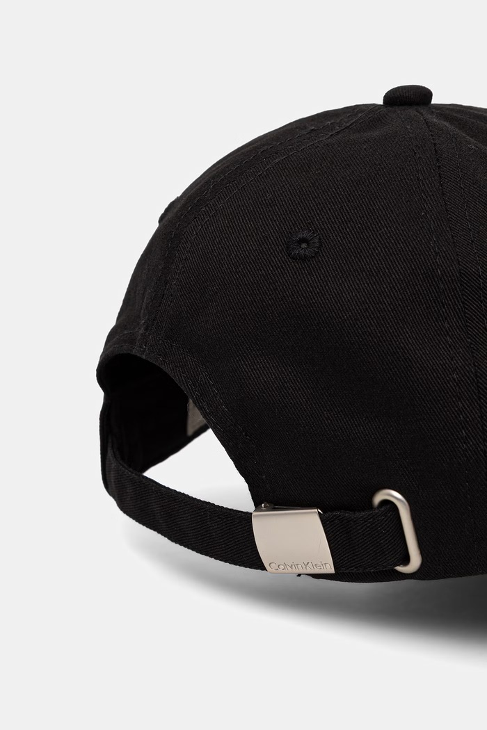 Doplňky Calvin Klein baseballová čepice bavlněná LV04D5103G černá