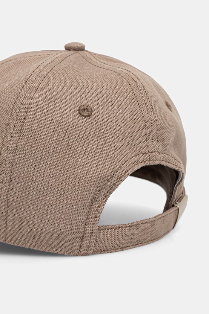 Doplňky Calvin Klein baseballová čepice bavlněná LV04F5061G hnědá