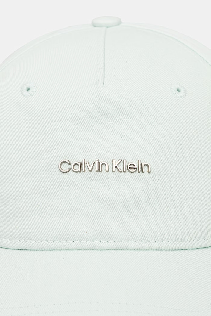 Calvin Klein baseball sapka pamut LV04F5072G türkiz SS26