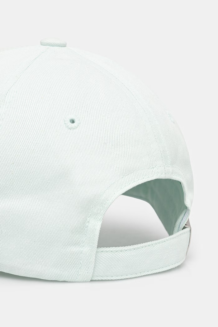 Kiegészítők Calvin Klein baseball sapka pamut LV04F5072G türkiz