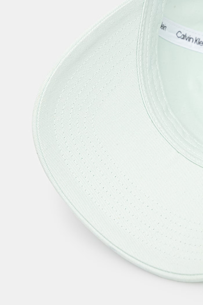Calvin Klein baseball sapka pamut türkiz LV04F5072G