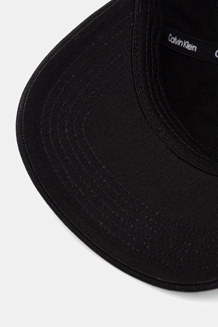 Calvin Klein baseballová čepice bavlněná černá LV04F5072G