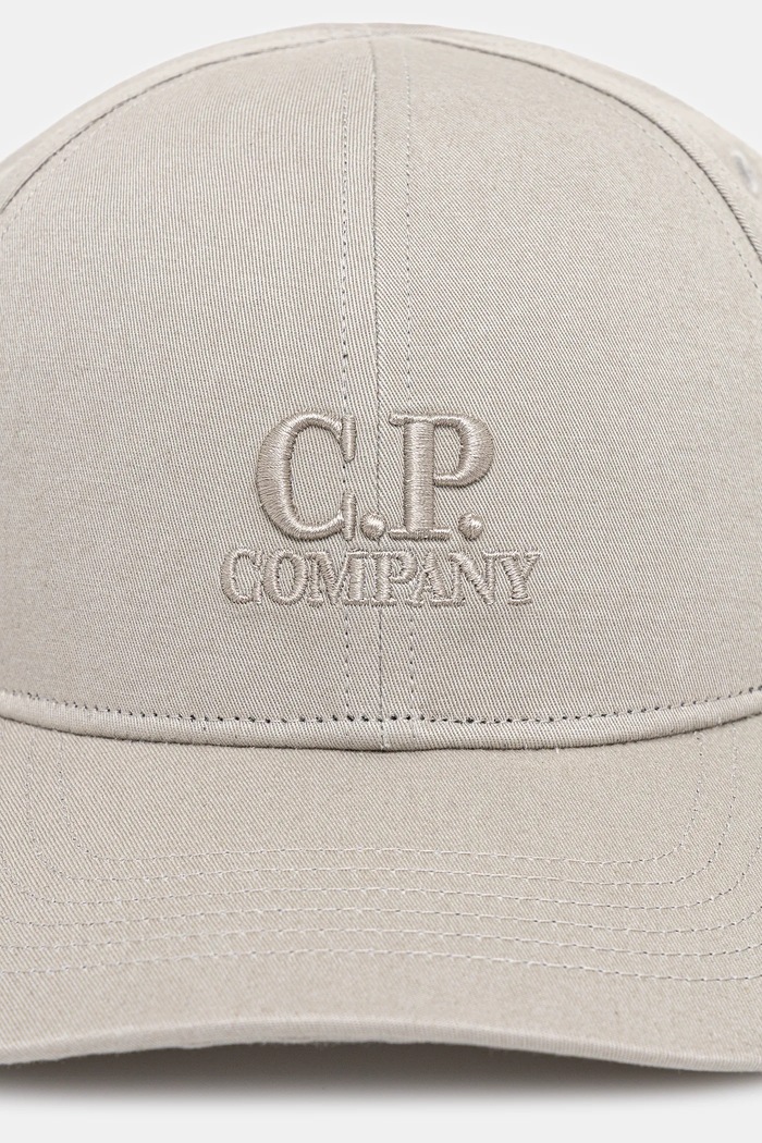Bombažna bejzbolska kapa C.P. Company 20CMAC750A006288A bež SS26