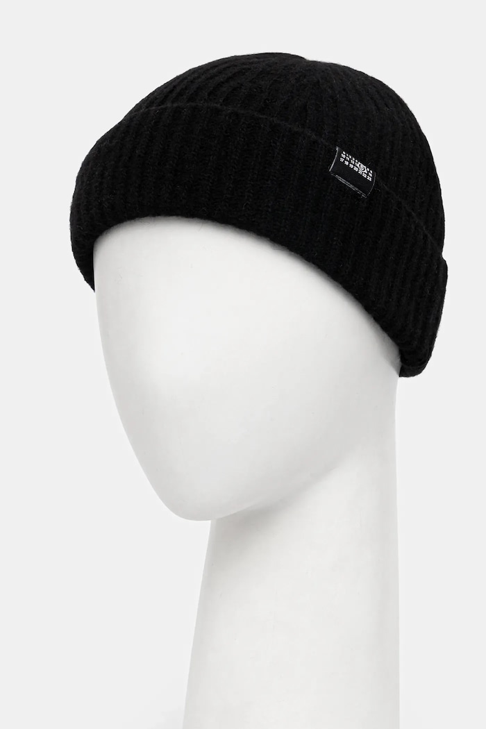 Σκουφάκι με προσθήκη μαλλιού MM6 Maison Margiela SH0TB0006.M13219 μαύρο SS26