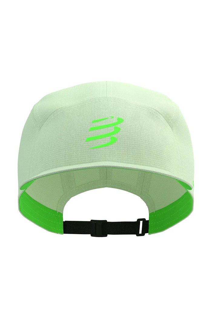 Compressport Čiapka so šiltom XHWU1047 zelená SS26