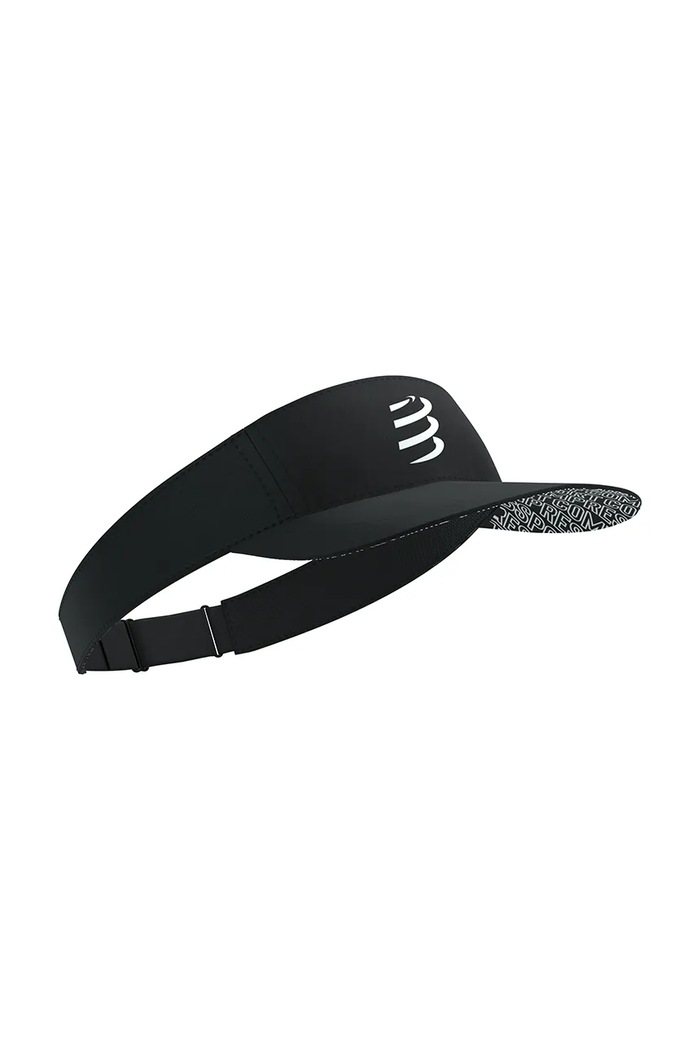 Kiegészítők Compressport sildes sapka XHWU1048 fekete