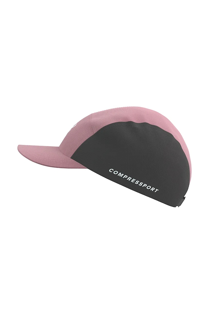 Аксесоари Compressport шапка с козирка EAT MY DUST! XHWU1346 розов