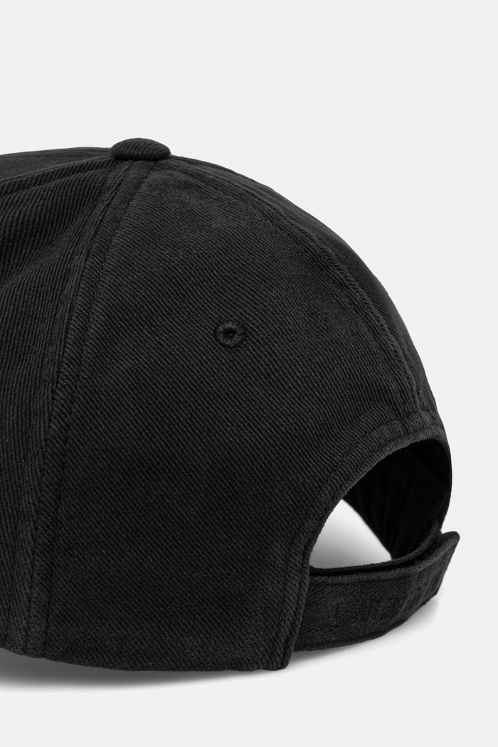 Accesorii VETEMENTS șapcă de baseball din bumbac Nano Logo UE76CA324B negru
