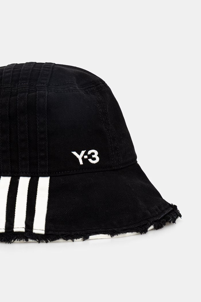 Dodaci Traper šešir Y-3 STRIPES HAT KD2433 crna