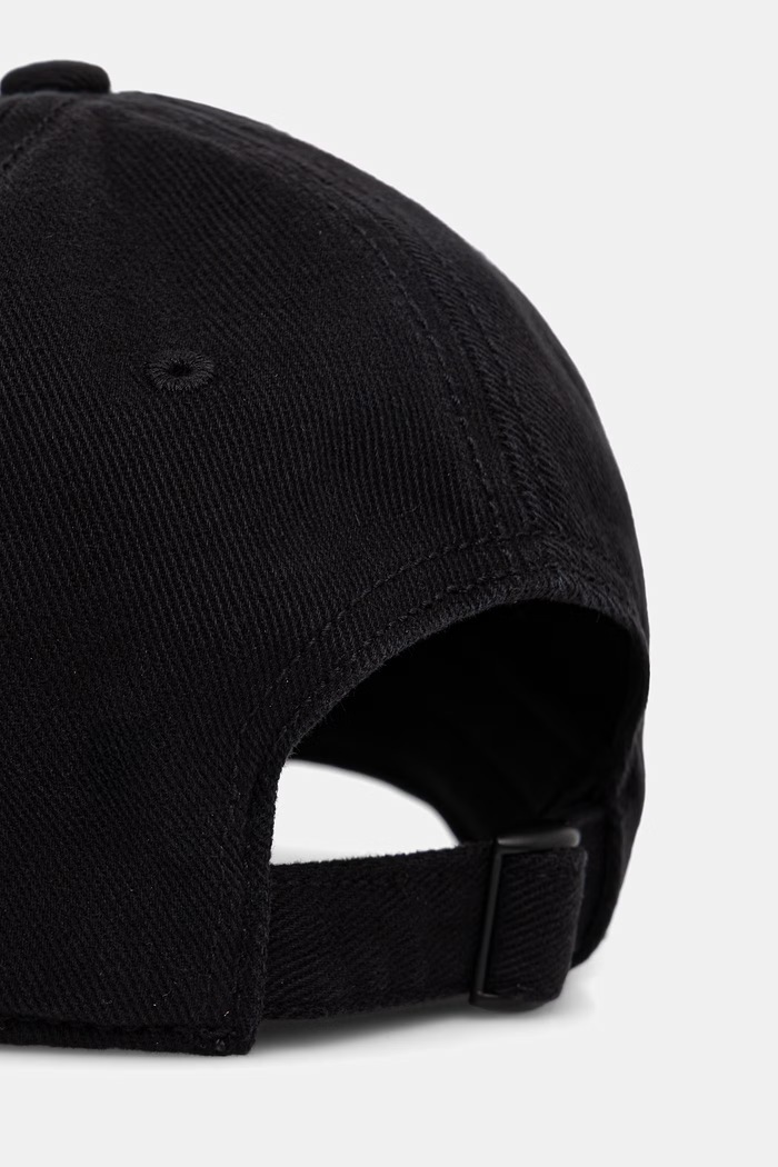 Akcesoria Y-3 czapka z daszkiem bawełniana RACE CAP KE0075 czarny