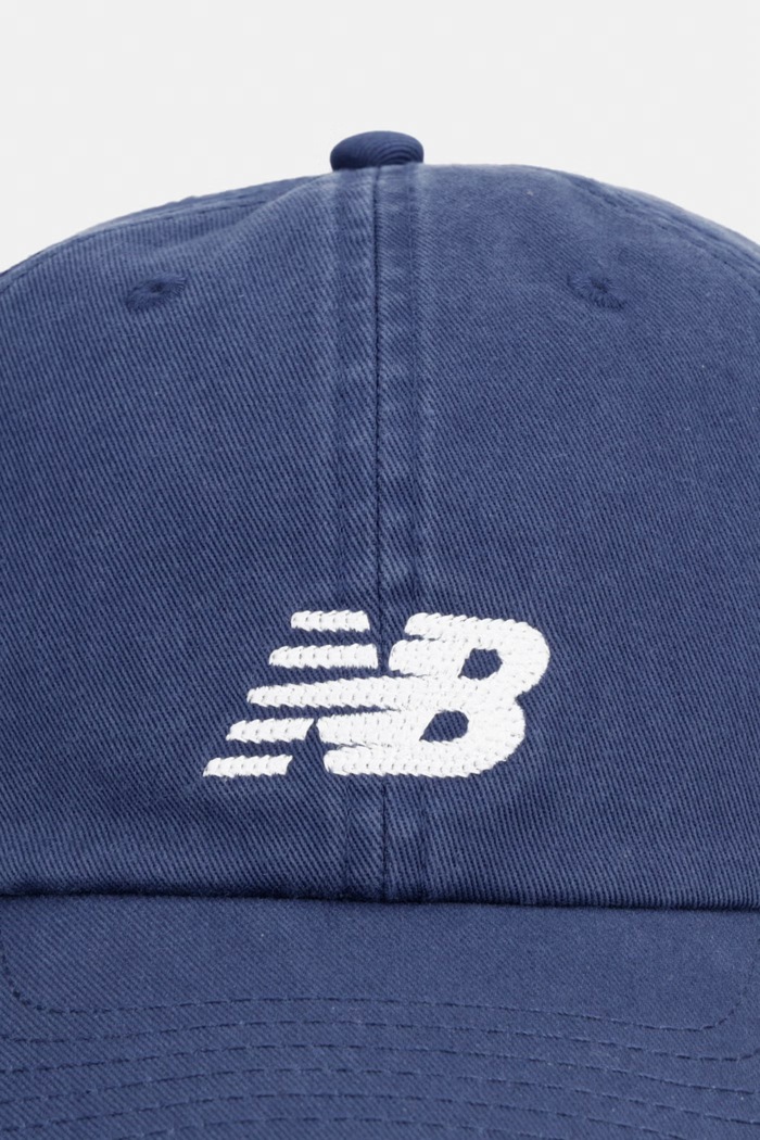 New Balance șapcă de bumbac AC84454NNY bleumarin SS26