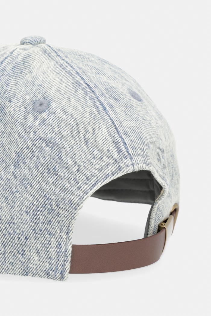 Accesorii Levi's șapcă de baseball din denim RELAXED DAD HERITAGE 000A9.0029 albastru