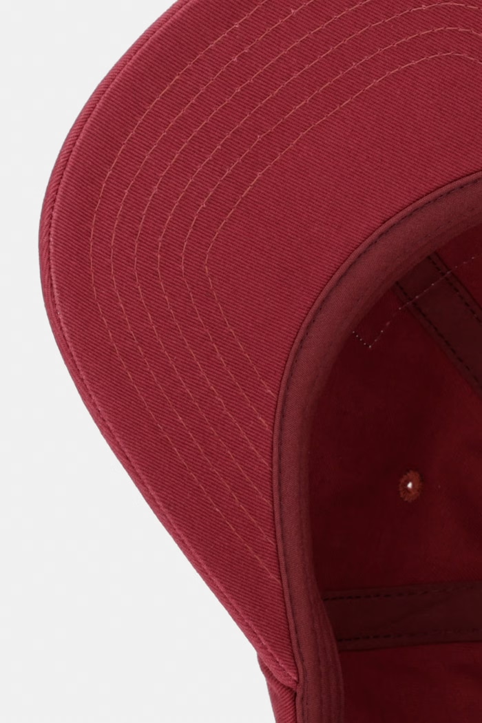 Levi's czapka z daszkiem bawełniana RELAXED DAD HERITAGE czerwony 000A9.0033