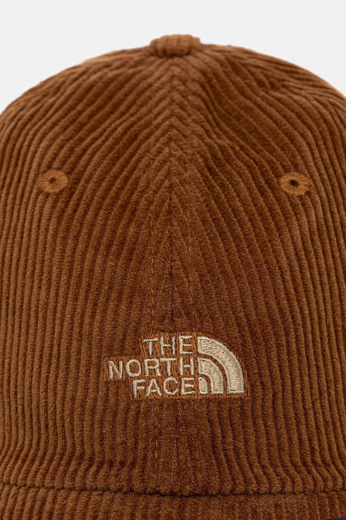 The North Face czapka bejsbolówka bawełniana Norm NF0A8CGKNIO1 brązowy SS26